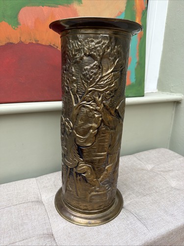 Vintage embossed brass - vintage,