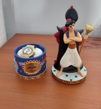 Disney Villains Jafar Aladdin Collector Watch and Figurine Ltd edition 0018/1000