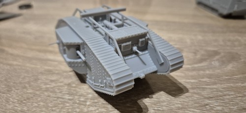 28mm ww1 british mk5 tank - british, 1:56