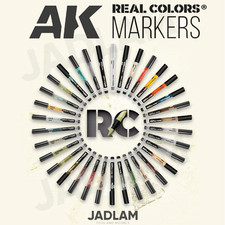 AK Interactive Real Colours Markers - FULL RANGE of Pens, Packs and Deluxe Set