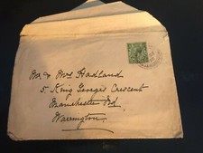 George V Halfpenny green stamp Dec 1930