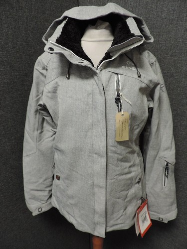 Eider red square jacket - red, grey