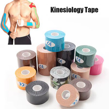 1 Roll 5cm x 5m Kinesiology Tape KT Muscle Strain Injury Support Physio Sports