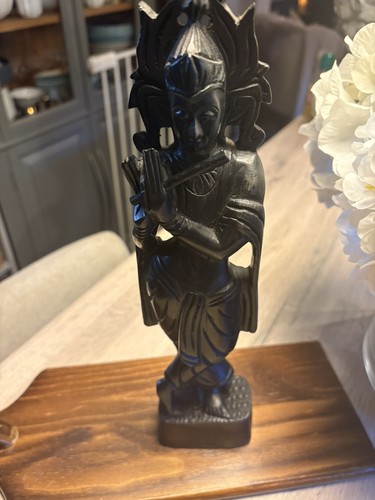 Vintage hand carved black - hand,