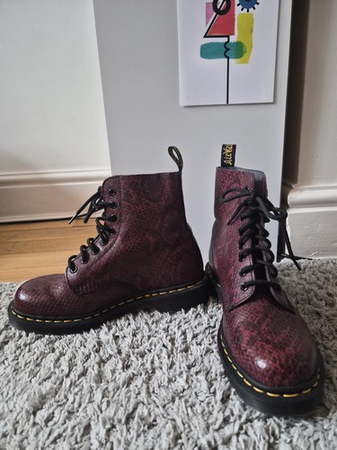 Wine red martens 1460 - martens,