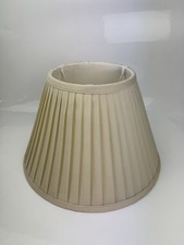 Pleated Silk Round Lamp Shades