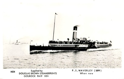 Waverley paddle steamer - ps,