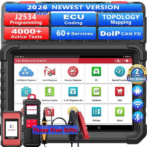 Launch x431 pro3s elite - pro3s+, car