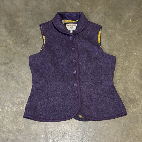 Joules tweed gilet womens 8 - joules,