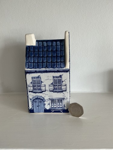 Delft blue white hand - blue,