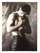 ATHENA POSTCARD MEN &WOMAN SOFT TOUCH LARGE SIZE UNUSED USED GD PLUS V GD