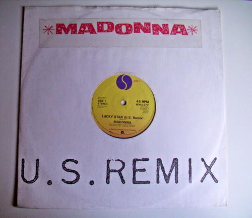 Madonna lucky star die - madonna, die-cut