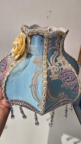 Victorian inspired lamp shade - lamp,