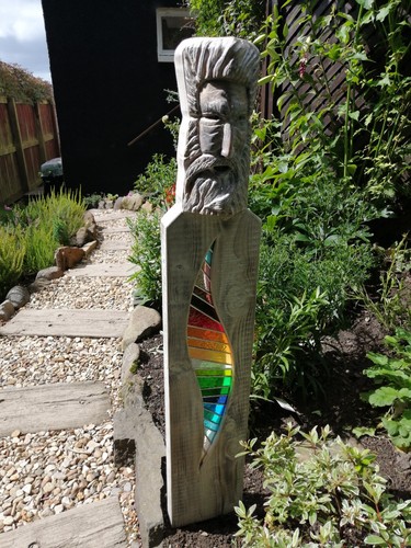 Stained glass garden - stained,