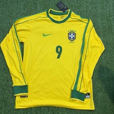 Brazil 1998 Home Shirt Long