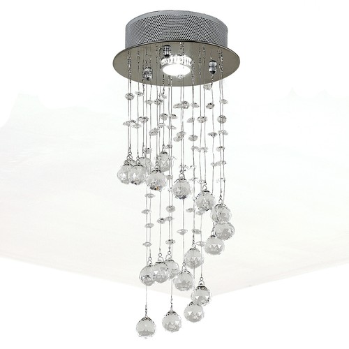Homcom crystal ceiling light - homcom,