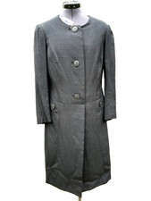 Norman Hartnell vtg 60s BLACK