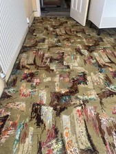 Vintage retro Axminster Wool