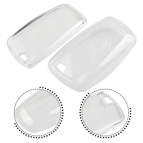 Transparent key case for bmw - case,
