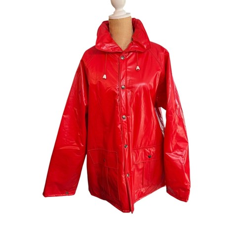 Bright red shiny - red,