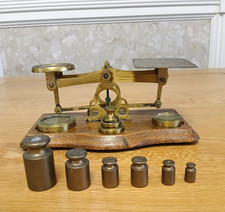 Antique Set of Brass Letter