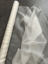 Ivory pure silk Organza  100% silk