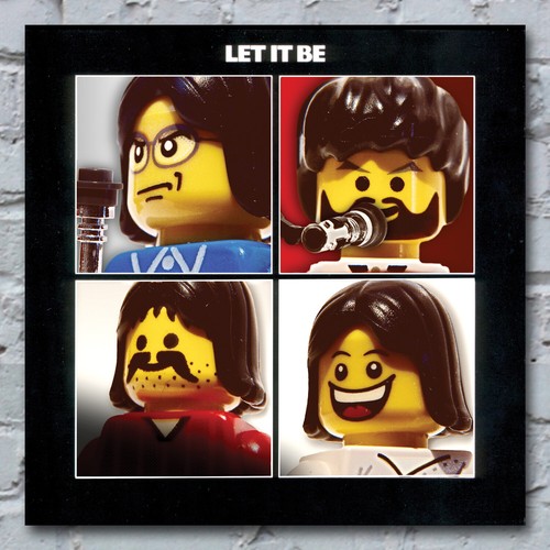 Lego canvas art print sign - canvas,