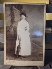 Antique Cabinet Card Girl