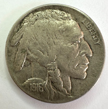 1916 (P) Buffalo 5 Cents