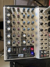 Behringer Eurorack UB1202FX 12-Input Mixer Desk with Power Cable Excellent Cond.