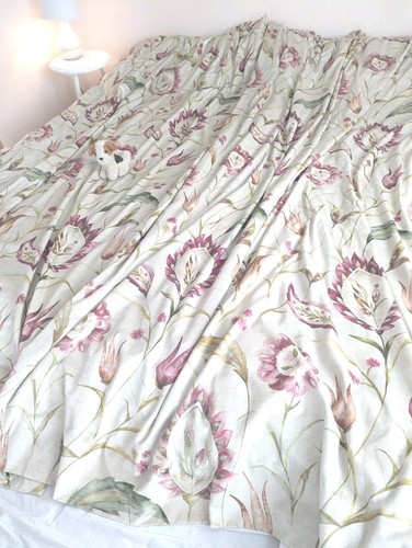 Extra long lined ivory pink - extra,
