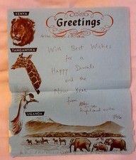 Aerogramme From Kenya 1976