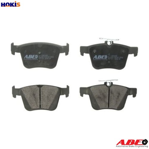 Brake pad set - set, disc