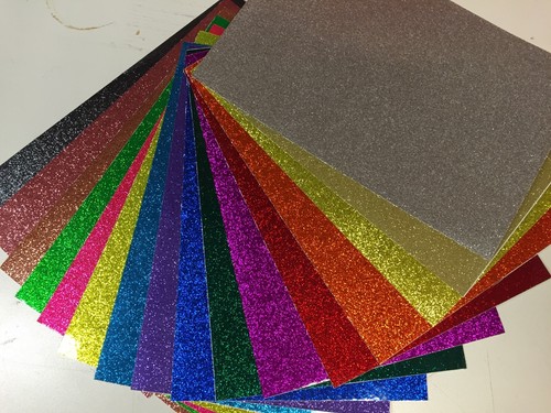 Glitter flake vinyl pick - flake,
