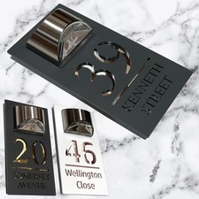 House Number Plaques Laser