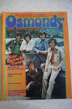 Osmonds World Magazine issue