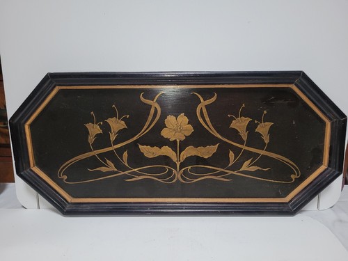 Lacquer marquetry wall - marquetry, panel