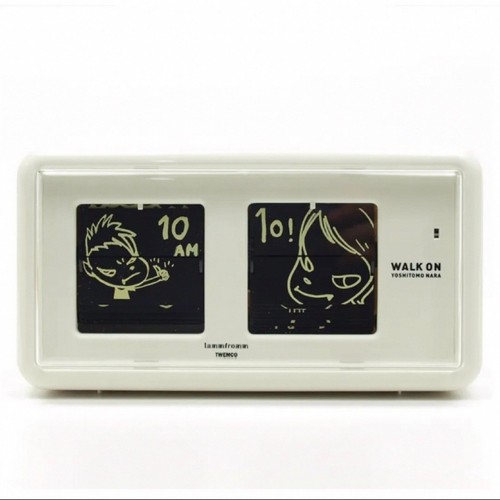 Yoshitomo nara flip clock - nara,