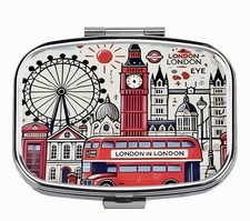 PILL MEDICINE BOX POT METAL