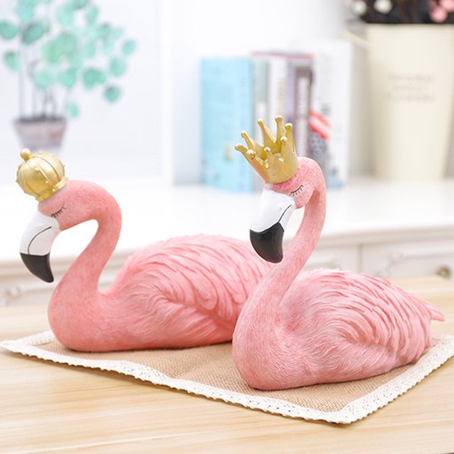 Pcs resin statues flamingo - pcs,