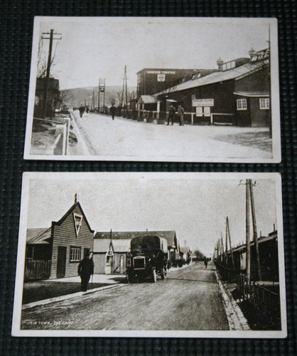 Ww1 postcards tin town the - postcards,,