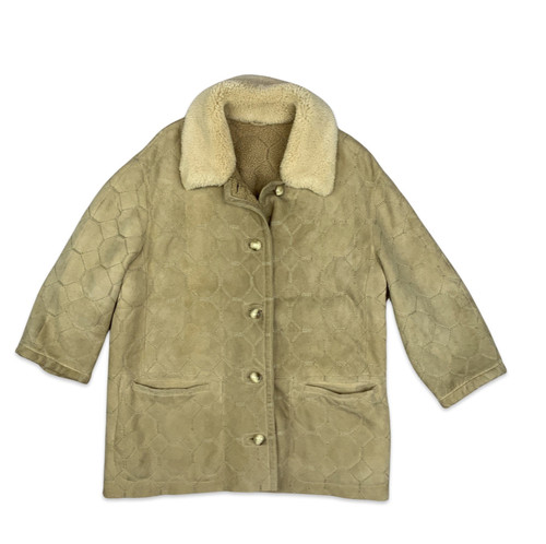 Vintage embroidered suede - vintage,