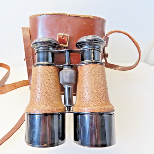 Vintage field glasses with