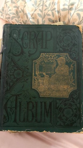Antique victorian scrapbook - victorian,