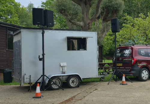 Outdoor event support - , trailer