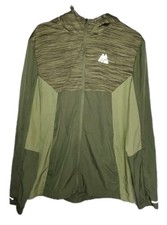 Montirex Trail 3.0 Windbreaker Jacket Dark Army Green Men’s Size Small Hooded