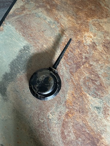 Old oil can dispenser - old,