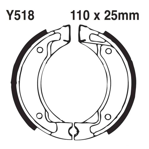 Ecb spring grooved brake - spring,