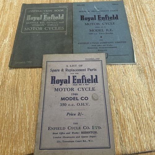 Royal enfield model 1946 - enfield, 1946-49