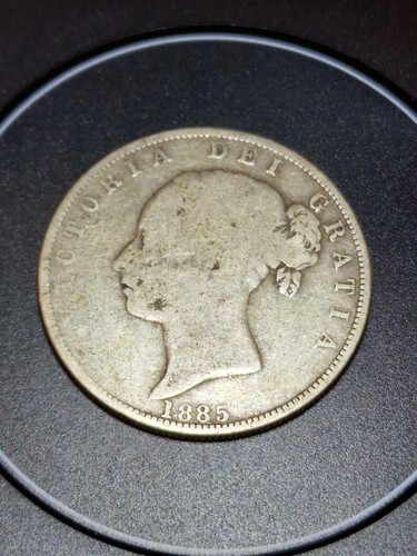 1885 queen victoria - 1885, half